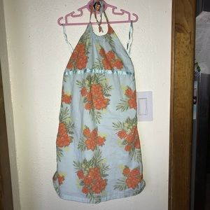 Old Navy Suspended Neck Floral Print Dress